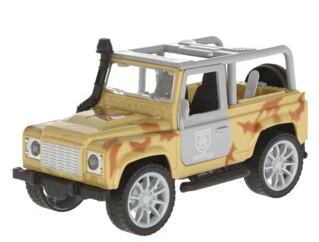 JEEP 17,5 CM  CAMOUFLERET BRUN