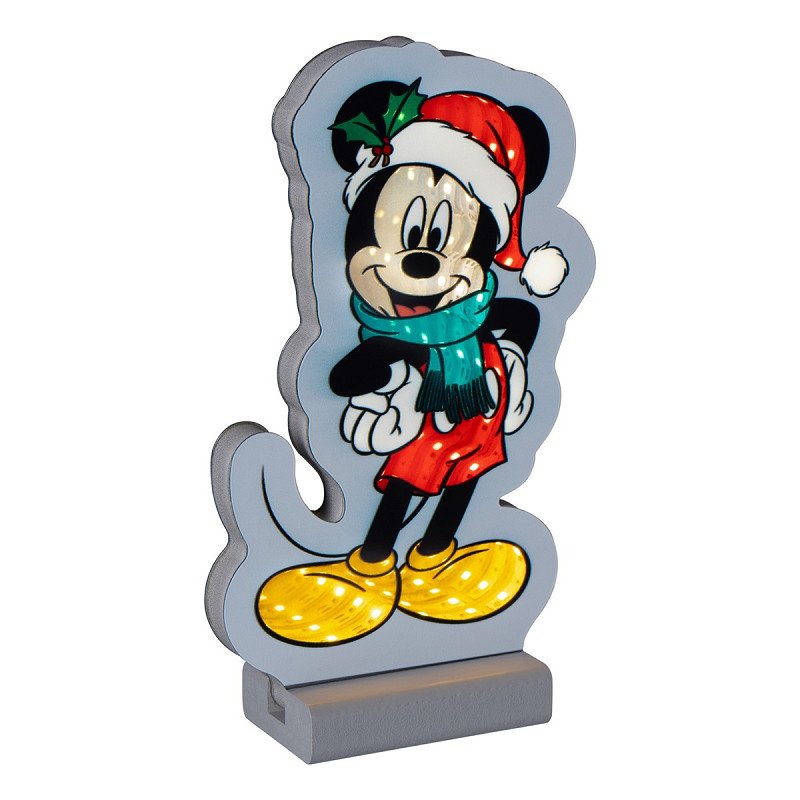 MICKEY I JULEKOSTUME INDEND�RS LED-JULEBELYSNING � H20 CM