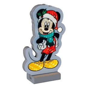 MICKEY I JULEKOSTUME INDEND�RS LED-JULEBELYSNING � H20 CM