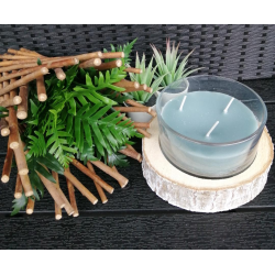 3 I 1 ELEGANT LYSESTAGE KOMBINATION LYS, GLAS OG TR  GRN