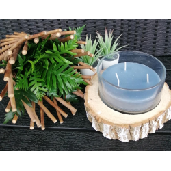 3 I 1 ELEGANT LYSESTAGE KOMBINATION LYS, GLAS OG TR  BL