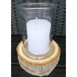 3 I 1 ELEGANT HJ LYSESTAGE KOMBINATION LYS, GLAS OG TR  HVID